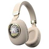 Kids Bluetooth Headphones Wired with Microphone for School - Wireless Boy Girls Noise Cancelling Over Ear Bluetooth Headphones Lightweight Children Headsets for iPad Kindle Airplane Travel Tablet