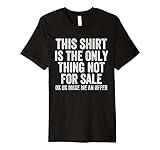 Yard Garage Sale Staff Sarcastic Premium T-Shirt