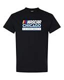 Checkered Flag Sports 2025 Chicago Street Race T-Shirt - Automotive Racing Apparel - Black XL