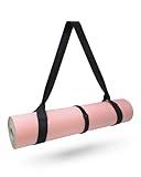 Fyroxx Yoga Mat carrier, premium yoga strap for carrying yoga mats with adjustable Velcro strap, suitable for carrying most sizes of yoga mats, free your hands, soft and durable