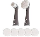 Rubbermaid Reveal Power Scrubber Attachable Soft Bristle & Velcro Head with 6 Microfiber Pads, for Cordless Electric Battery Powered Scrub Brush, Ideal for Shoes/Sneakers/Car Trim/Tires/Furniture