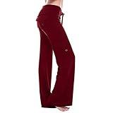 Womens Wide Leg Yoga Pants Cargo Trouser Fashion Pants Plus Size Flare Leggings Bootcut Yoga Pants with Pockets
