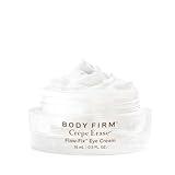 BODY FIRM Crepe Erase Flaw-Fix Advanced Eye Cream, Anti-Aging Wrinkle Cream, Supports Puffiness, Dark Circles, Wrinkles, Crepe Skin & Fine Lines, Tired Eyes, Citrus, 0.5 fl oz