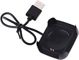 Black Charging Cable Charger Cord for HW22 Smartwatch Intelligent Watch Smart Watch Charger Magnetic,Dock Holder Stand USB Cable Adapter Cables(30cm),Smartwatch Cables & Chargers