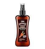 Carrot Sun Tanning Oil Spray for Outdoor Sun, Tan intensifier for Medium Deep with Narural Moisturizing Oils to Keep Skin Hydrated, Moisturizing Body Oil, Vegan and Cruelty-Free, SPF 0, 8oz