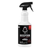 Deception Scents Hunting Field Spray - 32oz Scent Remover Hunting Bottle, Clothing Safe Hunters No Scent Spray Hunting - Hunting Odor Control, Eliminates Odors at The Source