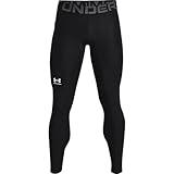 Under Armour Men's HeatGear Armour Leggings , Black (001)/Pitch Gray, Medium