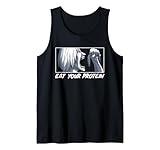 Eat Your Protein Anime Gym Manga Bodybuilding Fitness Anime Tank Top