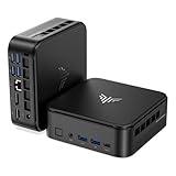 KAMRUI Mini PC with AMD Ryzen 7 5825U, 16GB DDR4 512GB M.2 SSD Mini Computer, Mini Gaming PC with USB Type-C, Desktop Computer Supports Triple 4K Display, WiFi 6, BT 5.2