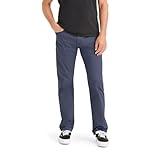 Dockers Men's Straight Fit Jean Cut All Seasons Tech Pants, (New) Crown Blue