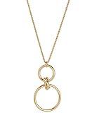 Lucky Brand Abalone Circle Pendant Necklace