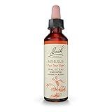 Bach Original Flower Remedies, Mimulus - Face Your Fears - Natural Homeopathic Flower Essence for Emotional Balance - Vegan, Gluten Free, Sugar Free - 20mL Dropper