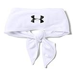 Under Armour Adult UA Armour Tie Headband OSFA White