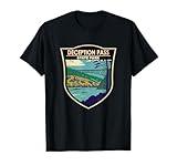 Deception Pass State Park Bridge Washington Vintage T-Shirt