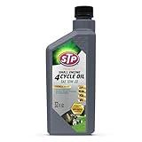 STP Premium Synthetic Blend 4 Cycle Small Engine Oil, SAE 10W-30, 32 fl oz, Motor Oil for Lawnmowers, Generators, Tractors, Snow Blowers, and More