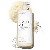 Olaplex No. 4 Bond Maintenance Shampoo, Repairs, Strengthens, & Nourishes All Hair Types, Adds Shine & Leaves Hair Feeling Soft, 33.8 fl oz