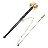 Holibanna Buddhist Yin Qing Copper Percussion Instrument for Meditation Rituals Hand Musical Instrument for Temples Homes Spiritual Practices Crisp Sound Quality