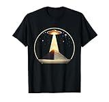 UFO Pyramids Alien Theory Egypt Science Fiction Conspiracy T-Shirt