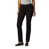Levi Strauss Signature Gold Women's Curvy Totally Shaping Straight Jeans Mid-Rise Stretch Denim (Available in Plus Size), Night Sky-Waterless, 18 Medium