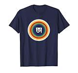 Dzogchen Tibetan Letter A Symbol Buddhism Meditation T-Shirt