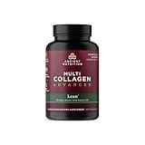 Ancient Nutrition Multi Collagen Advanced Lean with Probiotics, Hydrolyzed Collagen Peptides Supports Healthy Weight Loss and Fat Loss, 90 Count