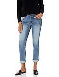 Democracy Women's Ab Solution Girlfriend Jean, Blue, 8
