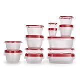 Rubbermaid TakeAlongs Food Storage Containers Set of 26 Clear