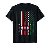Kenyan American Flag Kenyan Roots Kenya America T-Shirt