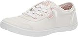 Skechers Women's Bobs B Cute Sneaker – Memory Foam, Flexible Outsole, Lightweight Vegan Shoes, White, 7.5