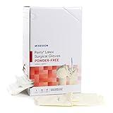 McKesson Perry Latex Surgical Gloves [50 Pairs] Sterile, Disposable, Powder-Free, Professional Medical and Healthcare, Size 7.0, Cream