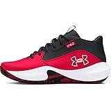 Under Armour Unisex Grade School Lockdown 7, (600) Red/Black/White, 6, US