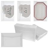 Lind Kitchen Transparent Frosted Translucent Sulfate Envelope 7X10cm Creative Ins Style Simple European Literature Postcard Sealing Paper