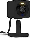 WYZE Security Cameras Wi-FI Outdoor, Cam OG Cameras for Home Security Indoor Camera, Color Night Vision, Spotlight, 2-Way Audio, Cloud & Local Storage, Black, 1 Pack