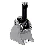 Yonanas 988GY Deluxe Vegan Non-Dairy Frozen Fruit Soft Serve Dessert Maker, BPA Free, Includes 75 Recipes, 200 Watts, Gray