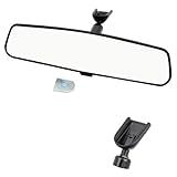 10.6'' Rear View Mirror, Compatible with Jeep Wrangler Nissan Rogue Altima Toyota Corolla Camry Tacoma Kia Optima Soul Sorento Ford F150 Focus Honda Civic Accord And More Interior Rearview Mirror