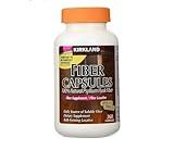 Fiber Capsules Kirkland Therapy for Regularity/Fiber Supplement, 360 capsules - Compare to the Active Ingredient in Metamucil Capsules