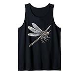Steam Punk Dragonfly Mechanical Victorian Steampunk Lover Tank Top