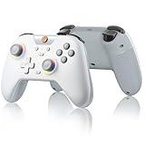 EasySMX X05 Wireless Controller for PC/Android/Steam Deck- Bluetooth Controller Gamepad with Hall Effect Joysticks and Trigger,Turbo,Rumble Vibration and RGB Lighting