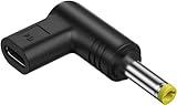 GANPUB Black USB Type C Plug to DC Jack Power Adapter 15V USB C Female to DC Male Converter Charging Adapter for Laptop Router Speaker 4.8x1.7mm,Electrical,Tools and Home Improvement