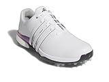 adidas Men's Tour360 24 Golf Shoes, Footwear White/Shadow Fig/Auro Black, 14