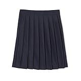French Toast Girls' Little Classic Pleaterd Skirt, School Uniform for Kids, Navy, 6