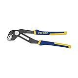 IRWIN VISE-GRIP Pliers, V-Jaw, 10-Inch, Press & Slide Button, Anti-Pinch, Anti-Slip (2078110)