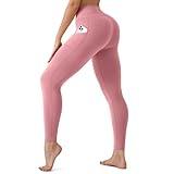 GYMGUN Leggings for Women with Pockets Buttery Soft -Tummy Control High Waisted Workout Yoga Pants for Running Plus Size