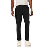 Amazon Essentials Men's Slim-Fit Casual Stretch Chino Pant, Black, 38W x 34L