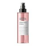 L'Oréal Professionnel Paris Vitamino Color 10-in-1 Multi-Benefit Leave-In Spray - Heat Protectant & Detangler For Frizz Control & Boosting Shine, For Color-Treated & All Hair Types