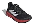 adidas Run Falcon 5 Sneaker, Black/White/Bright Red, 4 US Unisex Big Kid