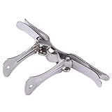 10 x Bow Tie Clips DIY Bowtie Hardware Fastener Great Grade Metal Silver