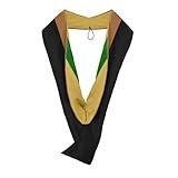 Endea Graduation Masters Hood for Business, Accounting, Commerce, Industrial, Labor Relations, College Degrees - Unisex (Drab/Antique Gold/Green)