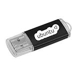 Generic Ubuntu Linux 24.04 LTS (Latest Version) Bootable Live USB Flash Drive 64-bit for PC/Laptop, Black