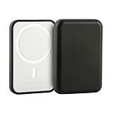 oakxco Silicone Case Compatible with Magsafe Battery Pack, Magsafe Battery Pack Cover, Scratch & Shatter Resistant, Black
